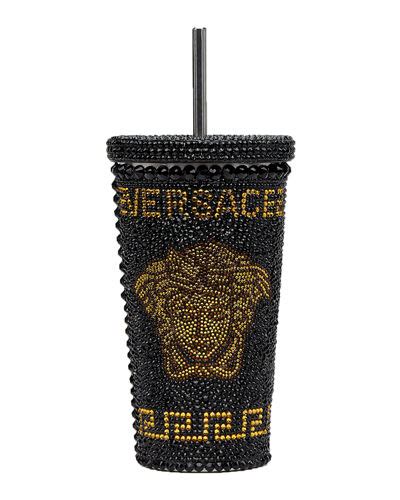 versace bedazzled cup|Versace cups.